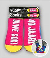 Funny socks - 40 jaar