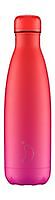 Chilly's Bottle 500ml Gradient Hot Pink