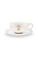 Espresso Cup and Saucer Royal Winter White 125ml